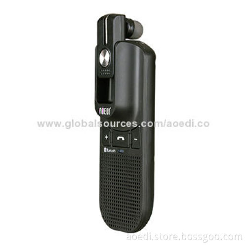 Car Bluetooth FM Transmitter, Supports Line-in, U-disk and Car Charger/Hands-free/Bluetooth Speaker